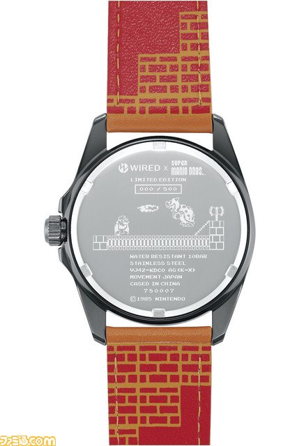 『スーパーマリオブラザーズ』とWIREDのコラボ腕時計が9月8日に発売決定、2種類のデザインが登場 - ファミ通.com