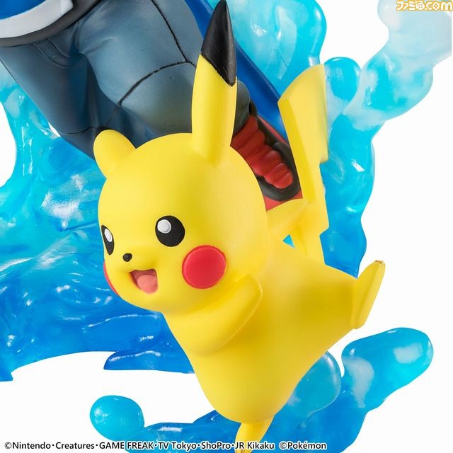 『ポケモン』サトシ＆ピカチュウ＆サトシゲッコウガがシンクロ！ 躍動感あふれるポーズで立体化_10