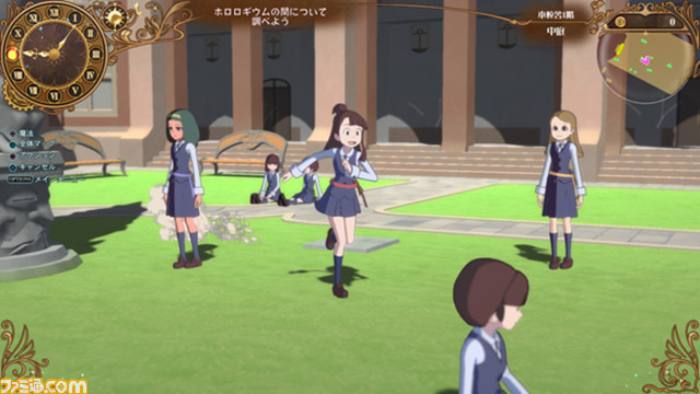 『リトルウィッチアカデミア 時の魔法と七不思議』アニメを忠実に再現した“ルーナノヴァ学園”や、サブクエストについての情報が公開_39