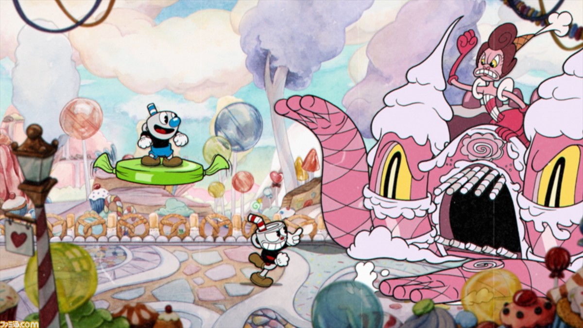 Cuphead 1930年代のカートゥーンと1980年代のレトロゲームの魅力が融合したアクションゲーム Gamescom 17 ファミ通 Com