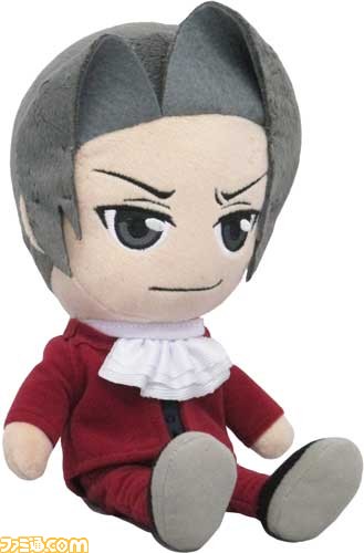 『逆転裁判』ふわふわやわらか生地のぬいぐるみ4種が11月下旬に発売_02