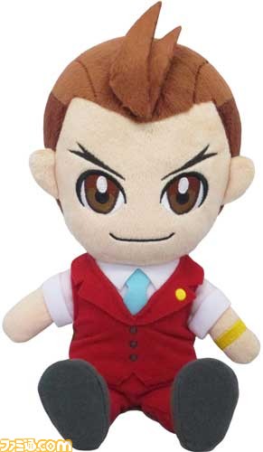 『逆転裁判』ふわふわやわらか生地のぬいぐるみ4種が11月下旬に発売_05