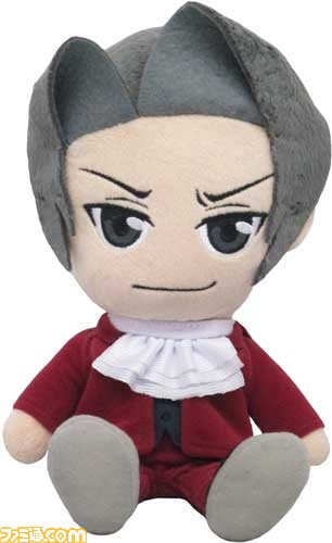 『逆転裁判』ふわふわやわらか生地のぬいぐるみ4種が11月下旬に発売_01