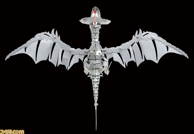 『モンスターハンター』に登場するイャンクックの金属フィギュアが作れるメタル工作キットが発売_05