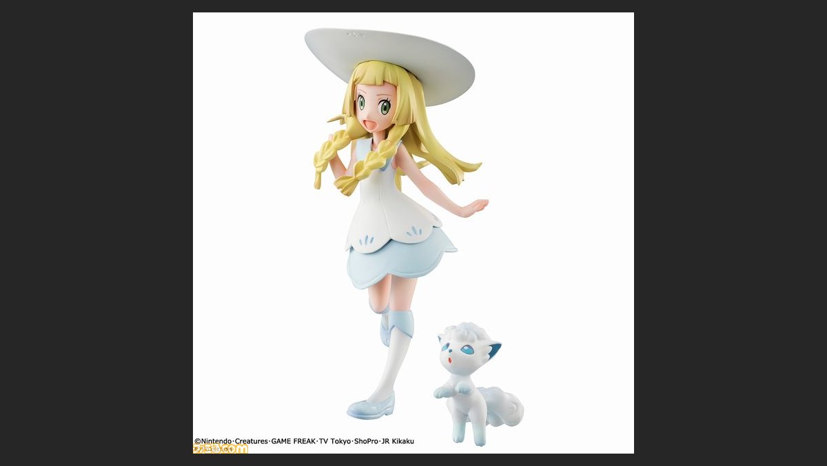 アニメ ポケットモンスター サン ムーン リーリエがパートナーのシロンといっしょに立体化 ファミ通 Com