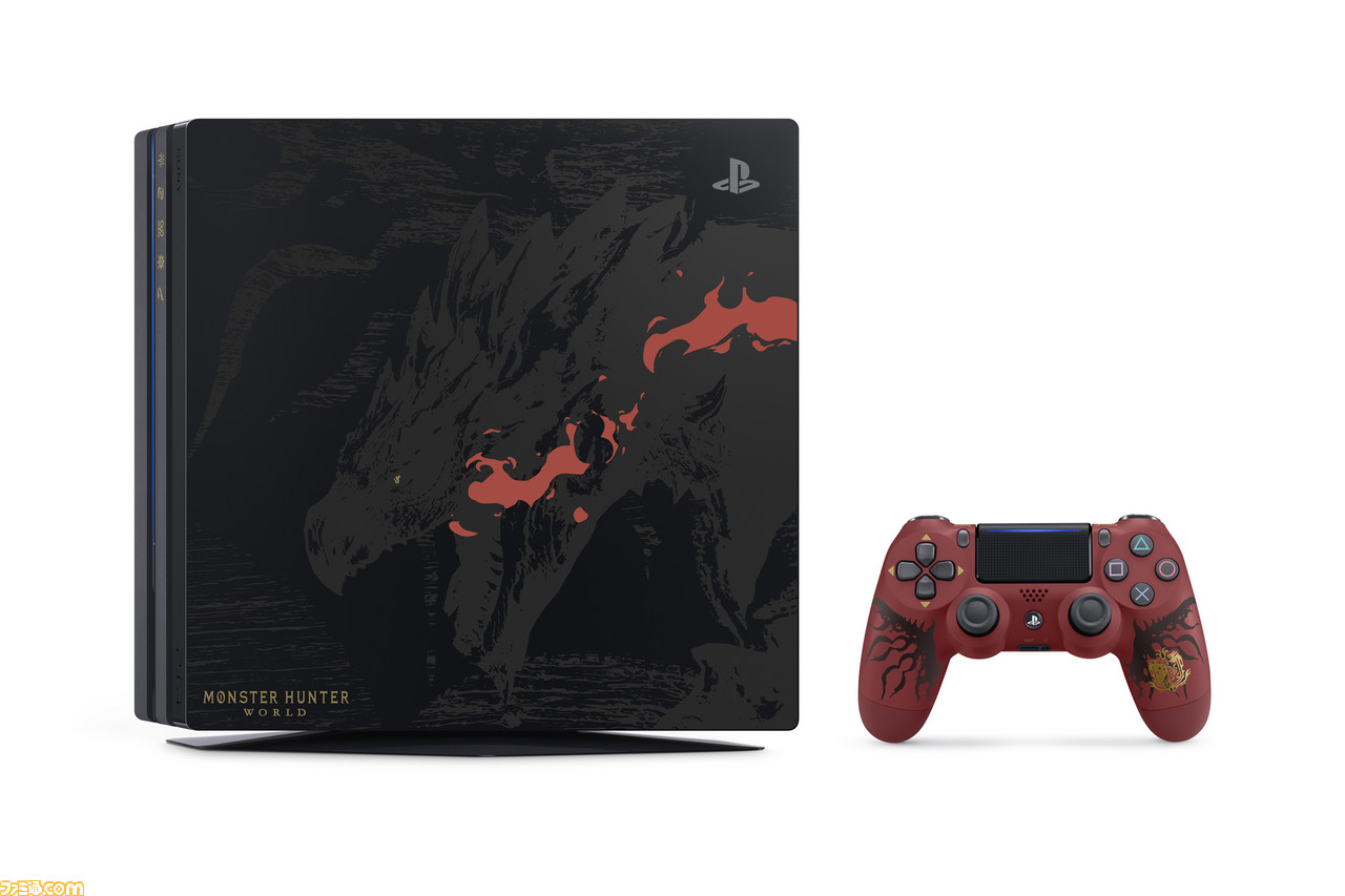 Ps4 Pro モンスターハンター ワールド リオレウスエディション が17年12月7日発売決定 17psカンファレンス ファミ通 Com