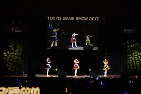 『アイドルマスター』のキャスト陣がゲーム対決! 新曲『ToP!!!!!!!!!!!!!』のライブ初披露も行われたイベントをリポート【TGS2017】_23