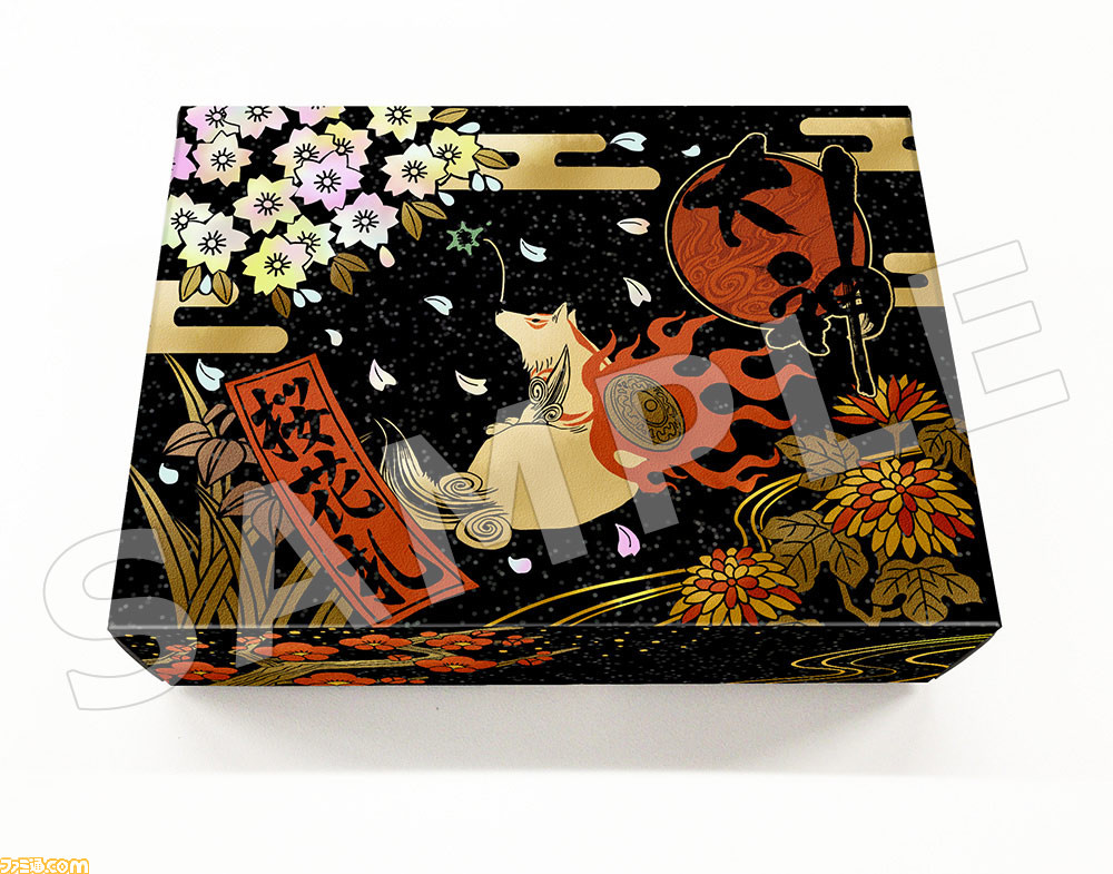 大神 絶景版 のイーカプコン限定版に付属する花札を収納する箱の描き下ろしイラストが公開 ファミ通 Com