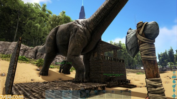 ブロント サウルス テイム Ark ギガノトサウルス専用 トラップ 罠 の作り方 Pc版