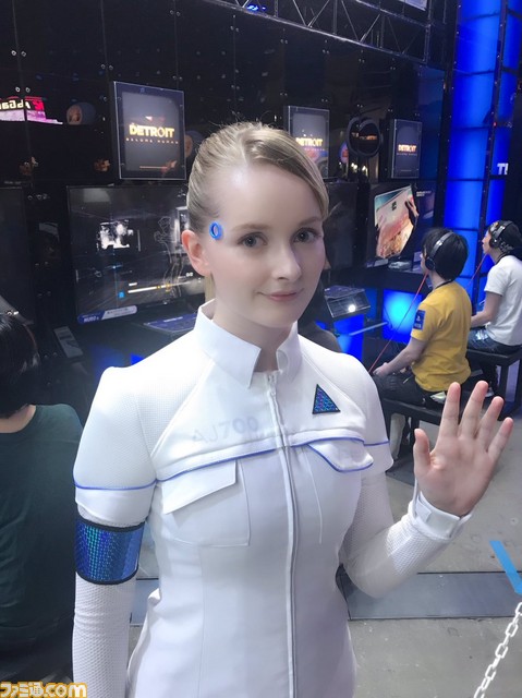 Detroit Become Human Tgsで話題を呼んだ アンドロイドショーケース の仕掛け人に聞く 表現したかったのは 心のざわつき 1 2 ファミ通 Com