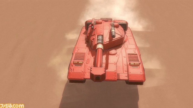 赤い戦車の正体は? PlayStation Japanが謎のゲーム動画を公開_02