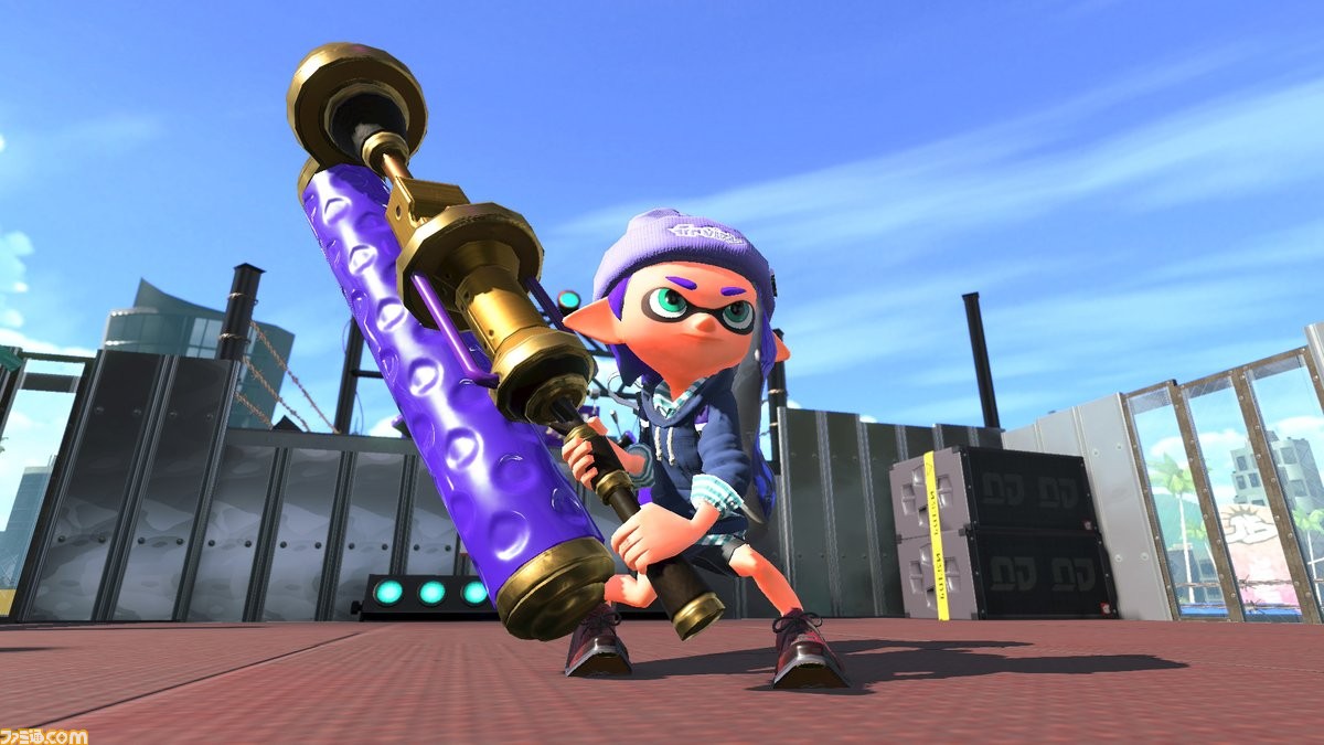 スプラトゥーン2 新ブキ ダイナモローラーテスラ が10月28日午前11時に追加 ファミ通 Com スプラトゥーン2 新ブキ ダイナモローラーテスラ が10月28日午前11時に追加 ファミ通 Com
