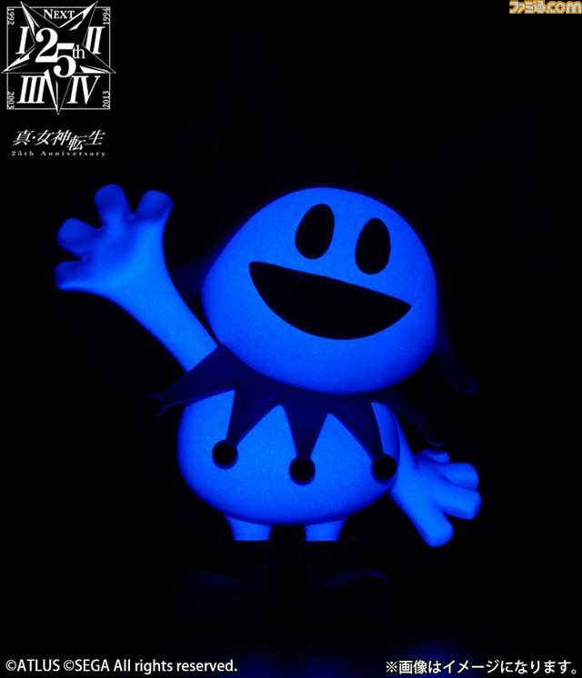 『真・女神転生』ジャックフロストがビッグなソフビに！ 暗闇で青白く光る蓄光仕様で登場_06