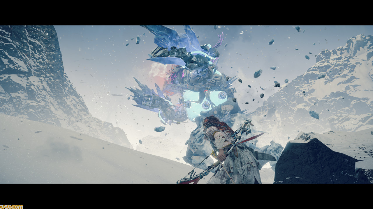 新たな機械獣に雪遊びも Horizon Zero Dawn 凍てついた大地 プレイインプレッション ファミ通 Com