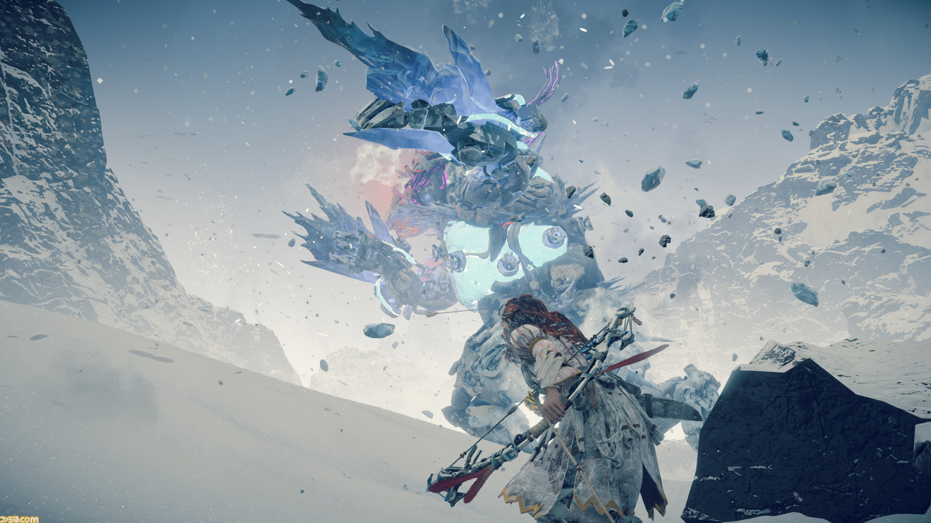 新たな機械獣に雪遊びも Horizon Zero Dawn 凍てついた大地 プレイインプレッション ファミ通 Com