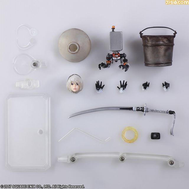 『NieR:Automata』“2B”と“機械生命体”アクションフィギュアが手のひらサイズで登場_10