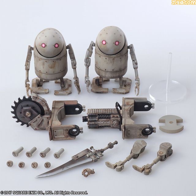 『NieR:Automata』“2B”と“機械生命体”アクションフィギュアが手のひらサイズで登場_25
