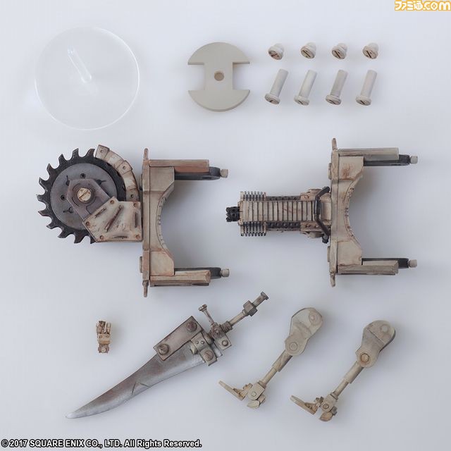 『NieR:Automata』“2B”と“機械生命体”アクションフィギュアが手のひらサイズで登場_24