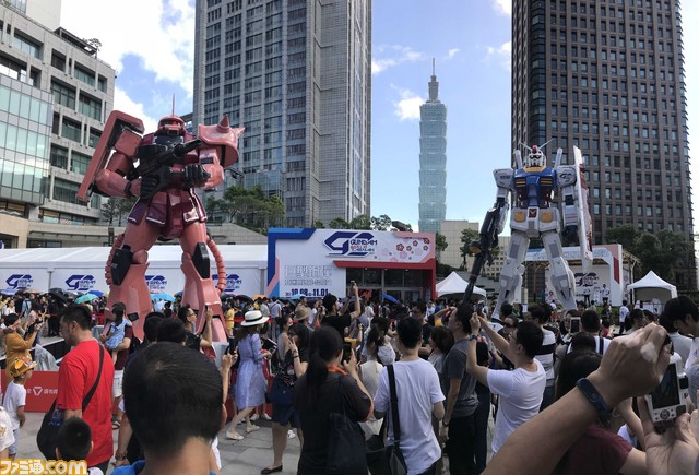 “GUNDAM docks at TOKYO JAPAN”スタート！　オープニングセレモニーには古谷徹や小松未可子ら豪華ゲストが登壇し、ダイバーシティがガンダムに染まる！_05
