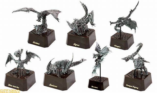 モンスターハンター』フィギュア“ストーンモデル Vol.3”リオレウスなど ...