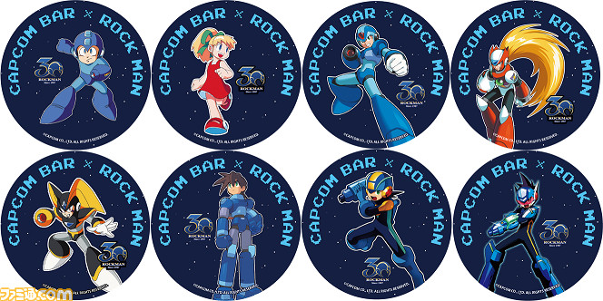 カプコンバーにて『ロックマン』30周年コラボが12月7日より開催