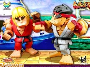 『ストリートファイター』“ケン”のデフォルメ可動フィギュアがソフビ素材で登場_05