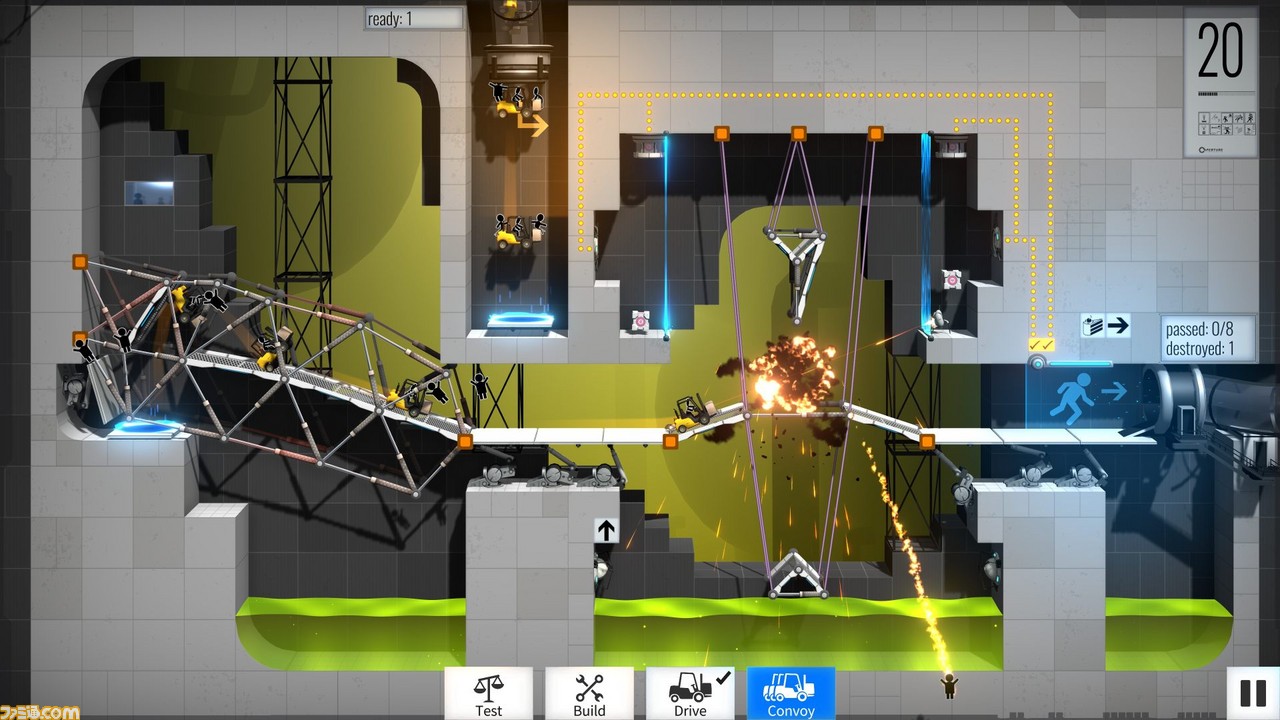 Portal 公式ライセンスを取得したスピンオフ作品 Bridge Constructor Portal が発表 Steamで12月21日配信開始 ファミ通 Com Portal 公式ライセンスを取得したスピンオフ作品 Bridge Constructor Portal が発表 Steamで12月21日配信開始 ファミ通 Com