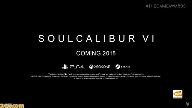 『ソウルキャリバーVI』発表 PS4、Xbox One、Steamにて2018年リリース予定【The Game Awards 2017】_08