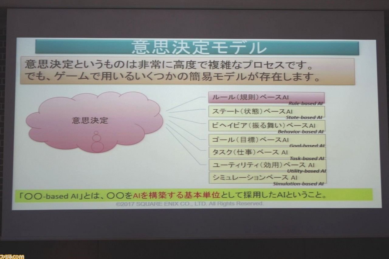 ゲームai開発の現状と未来を語る Shibuya Synapse 第2回が開催 注目の講演をピックアップしてリポート 1 2 ファミ通 Com