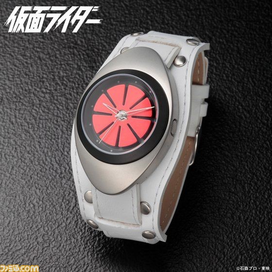 風車が回る！ “仮面ライダー1号”の変身ベルトをイメージした腕時計が登場_03