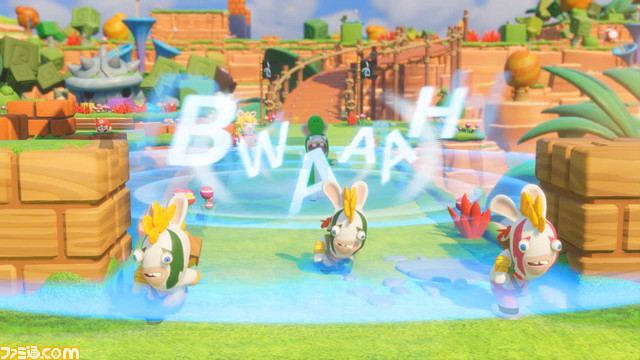 『マリオ＋ラビッツ キングダムバトル』キノコ王国はどうなる!?　マリオと“ラビッツ”が戦略バトルに挑戦！【先出し週刊ファミ通】_02
