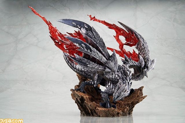 モンスターハンター フィギュア 天彗龍 バルファルク と 怒り が銀色の鱗を再現して発売 ファミ通 Com