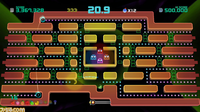 『PAC-MAN CHAMPSIONSHIP EDITION 2 PLUS』Nintendo Switchで今冬発売決定、最新PVも公開_02