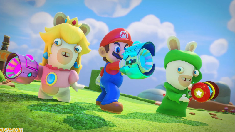 マリオ ラビッツ キングダムバトル キノコ王国をもとに戻すためにマリオとラビッツが大冒険 ファミ通 Com