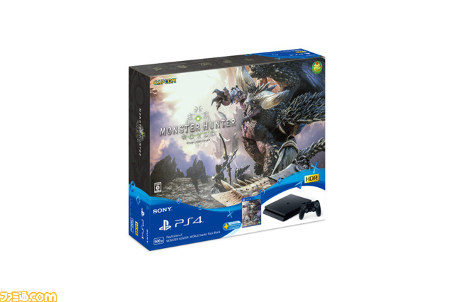 PS4 本体 ＋ モンハンワールド【美品】