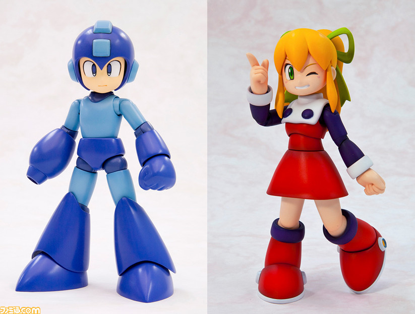 ロックマン”＆“ロール”がキャラクタープラモデルに！ コトブキヤ