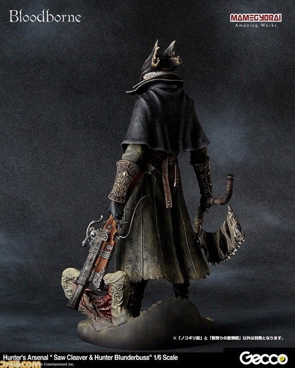 Bloodborne 狩人が1 6スケールでフィギュア化 獣狩りの曲刀 装備の The Old Hunters 仕様 ファミ通 Com