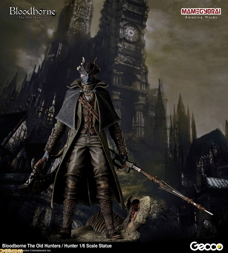 Bloodborne 狩人が1 6スケールでフィギュア化 獣狩りの曲刀 装備の The Old Hunters 仕様 ファミ通 Com