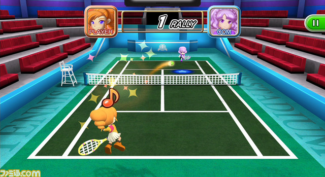 『テニス』簡単操作で白熱の試合が楽しめるカジュアルテニスがNintendo Switchで本日（1月25日）配信開始！_12