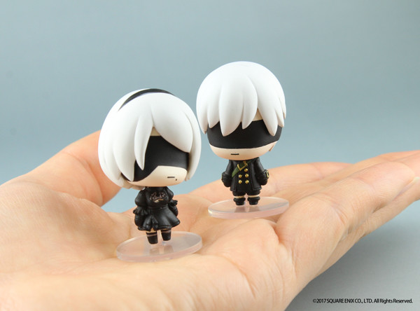 NieR:Automata TRADING ARTS mini” キュートな2頭身フィギュアになって