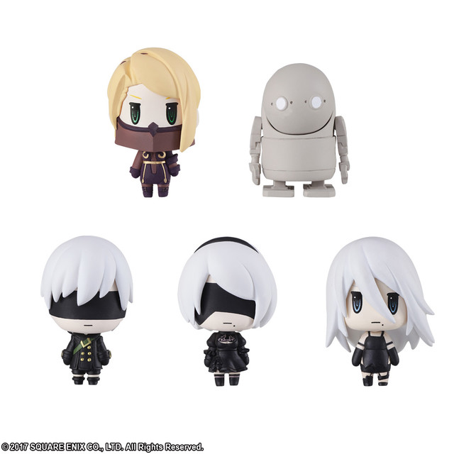 NieR:Automata TRADING ARTS mini” キュートな2頭身フィギュアに