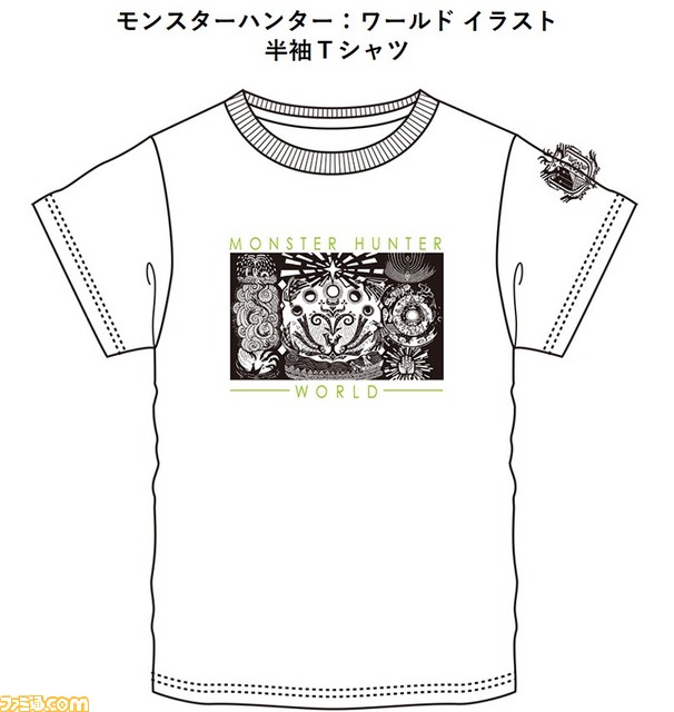 モンスターハンター ワールド Tシャツが2月3日よりアベイルに登場 特典としてボディシールが付属 ファミ通 Com