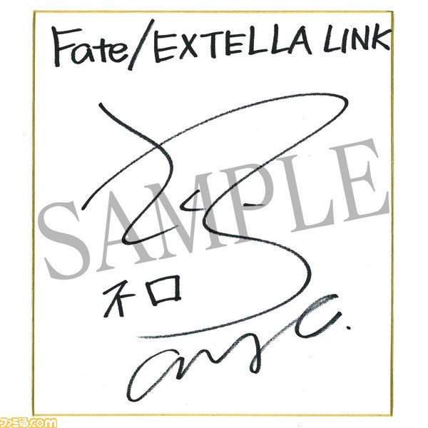 『Fate/EXTELLA LINK（フェイト／エクステラ リンク）』プロモーション映像第1弾が公開、声優陣のサイン色紙が当たるTwitterキャンペーンも開催_08