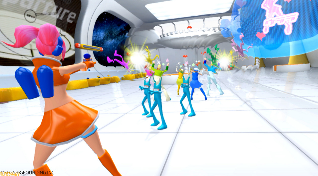 スペースチャンネル 5 Vr あらかた ダンシングショー が闘会議18に出展決定 うららとvr空間でダンスできちゃう ファミ通 Com