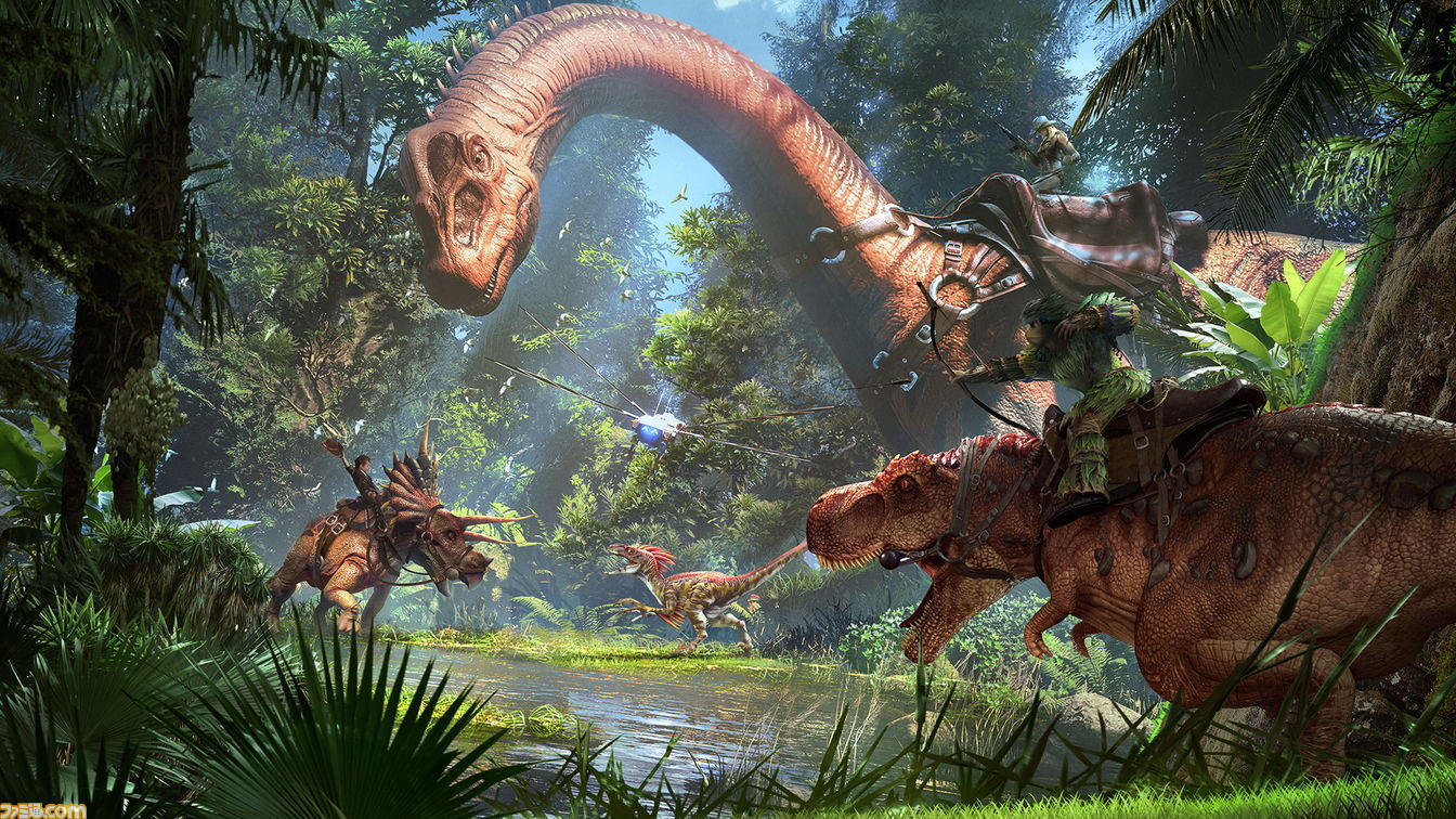 Vr専用恐竜アドベンチャーゲーム Ark Park のps Vr版が3月22日に発売決定 ファミ通 Com