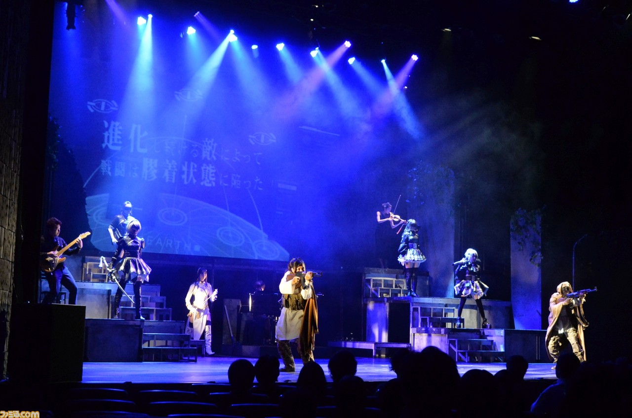 【ネタバレ注意】可憐に舞い、歌うヨルハ部隊の戦いを彩る生演奏・ボーカルの恍惚感!! 『音楽劇 ヨルハVer1.2』ゲネプロリポート_09