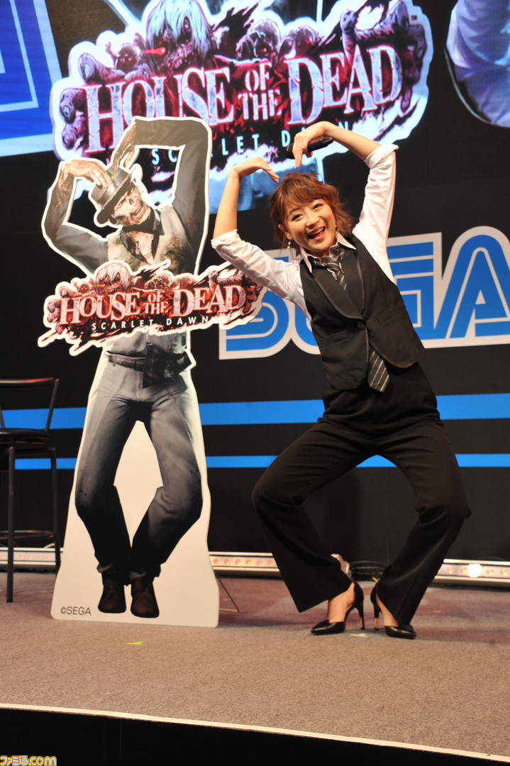 セガ『HOUSE OF THE DEAD ～SCARLET DAWN～』に鈴木奈々さん大