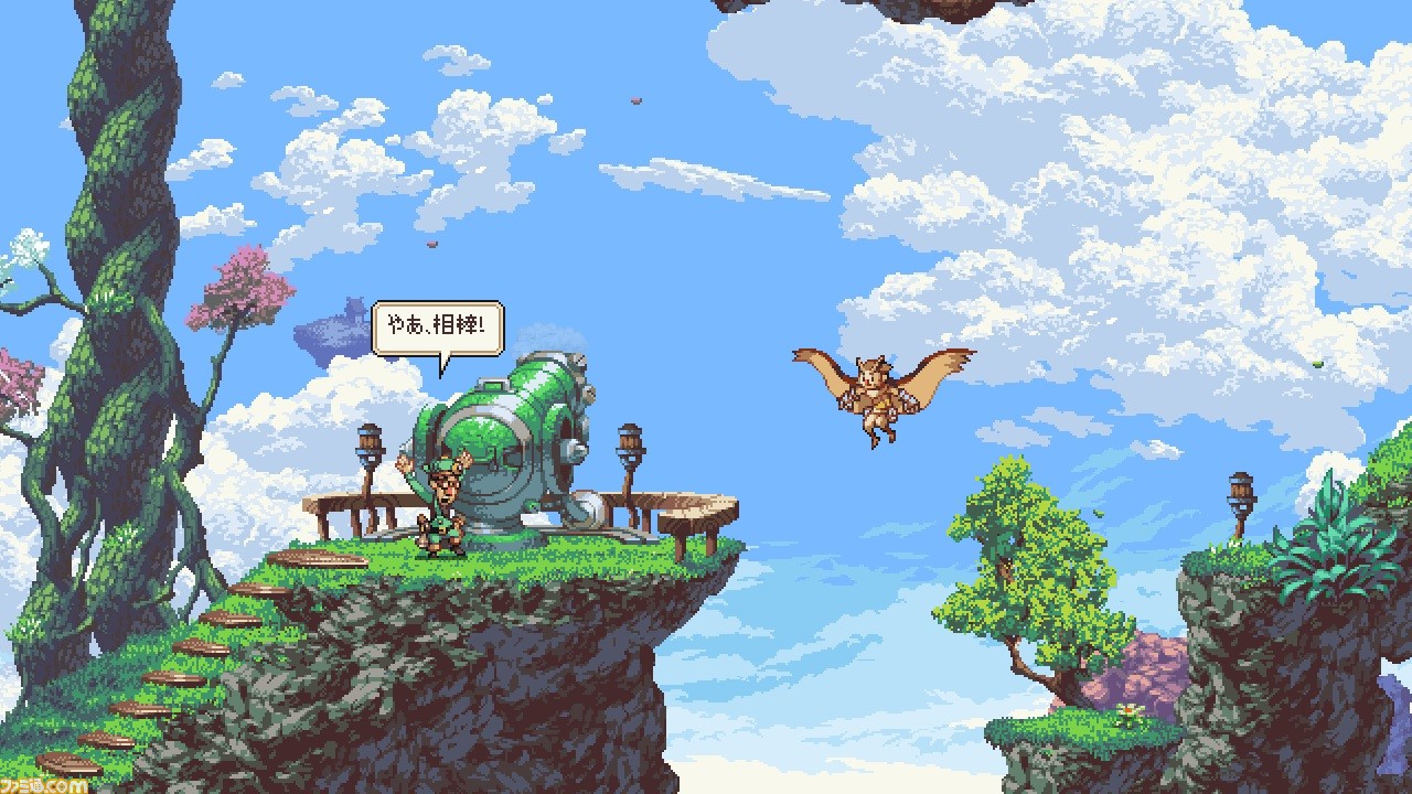Owlboy ドット絵が美しい Nintendo Switch用探索型2dアクションゲームがリリース開始 ファミ通 Com