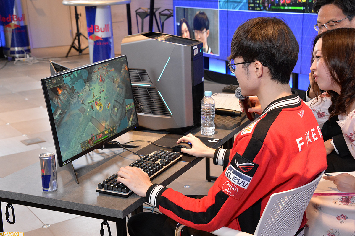 Lol のトッププロが初来日 Skt T1 Faker 来日スペシャル 潜入リポート ファミ通 Com