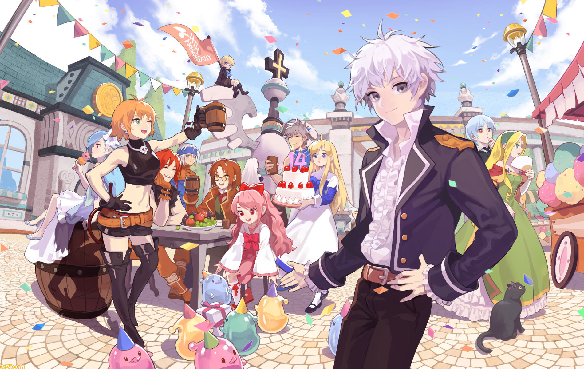 Talesweaver オフラインイベント抽選 直筆イラスト テイルズウィーバー』14周年記念キャンペーンを実施、LINE